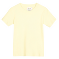 Pale Yellow Boy's Short Sleeve Tee Shirt