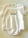 TRICK OR TREAT PUPS BUBBLE/ROMPER/TEE
