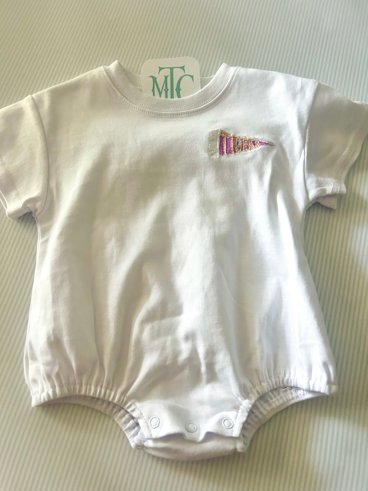 PENNANT FLAG BUBBLE/ROMPER/DRESS/TEE